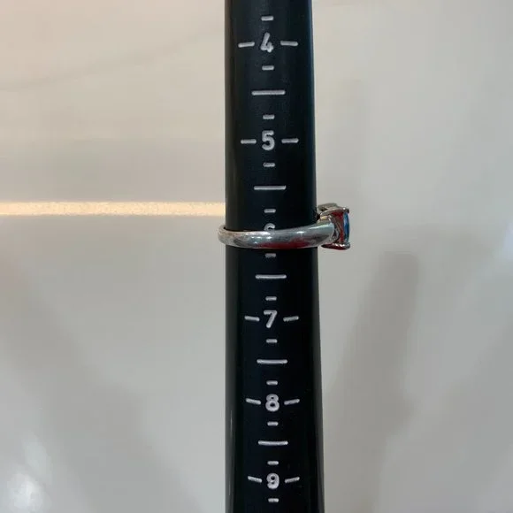 Vintage Solid Sterling Cocktail Ring (Size 5.75) - Picture 16 of 16